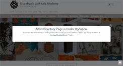 Desktop Screenshot of lalitkalachandigarh.com